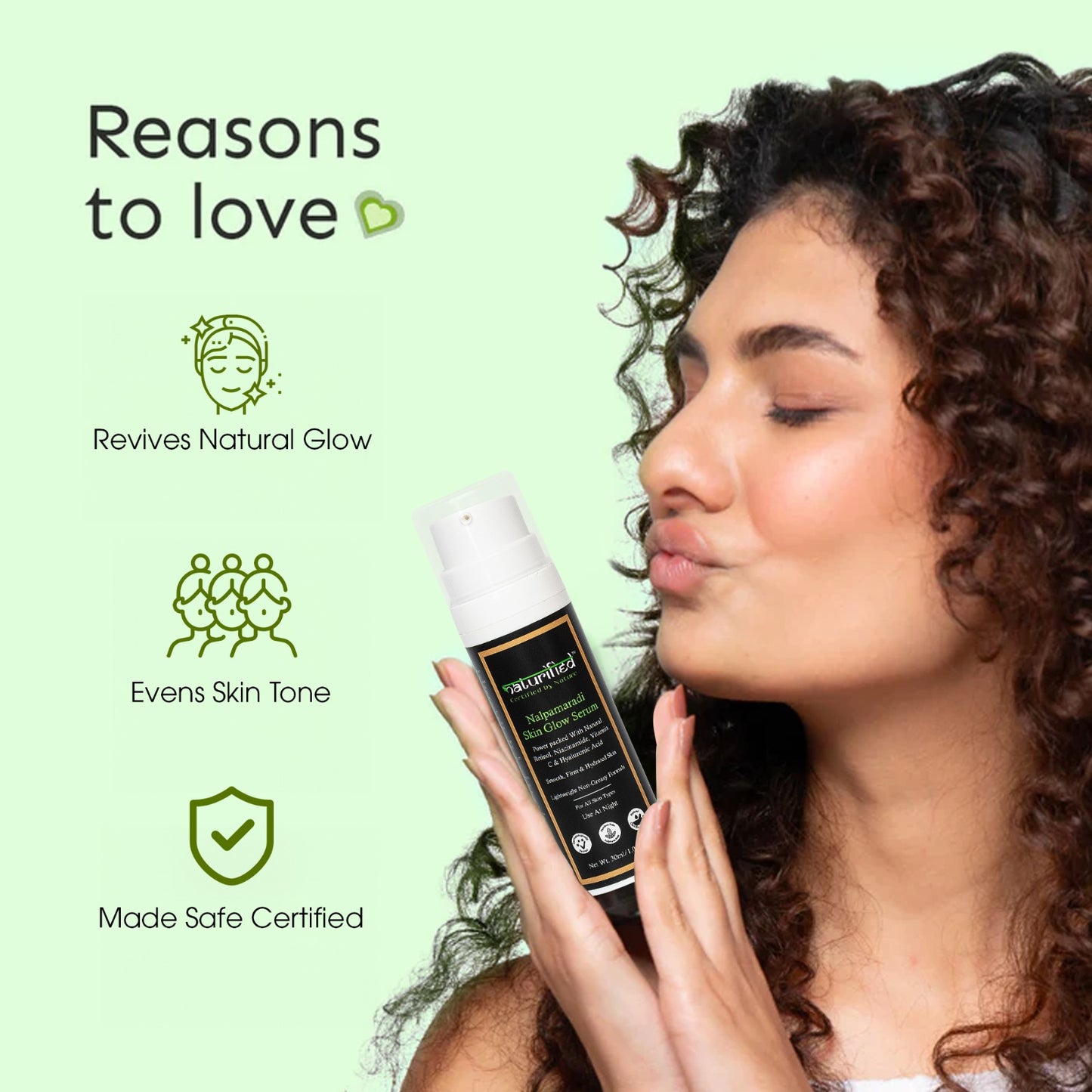 Skin Glow Serum Combo - Serum+Tea